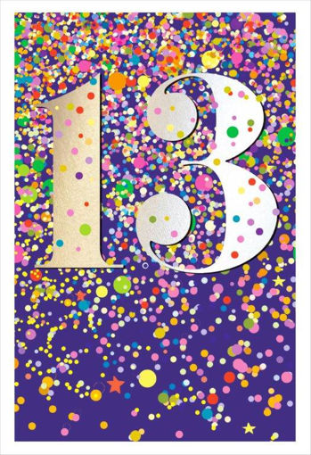 Picture of 13TH BIRTHDAY CARD